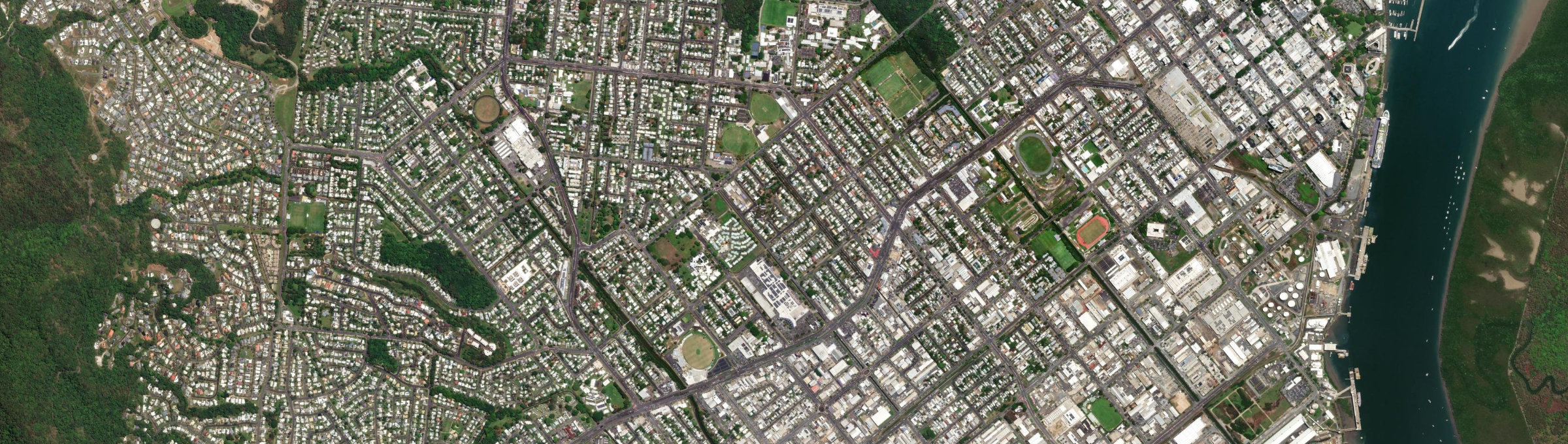 Aerial view of Westcourt, QLD