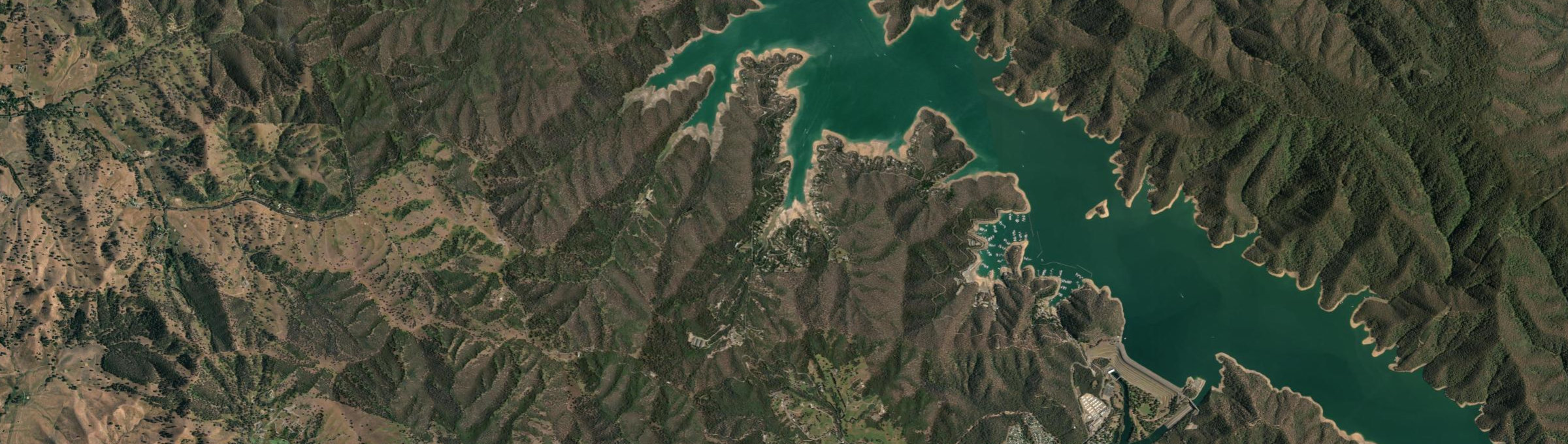 Aerial view of Taylor Bay, VIC