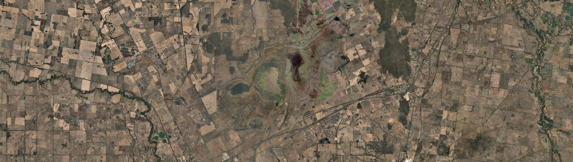Aerial view of Winton North, VIC