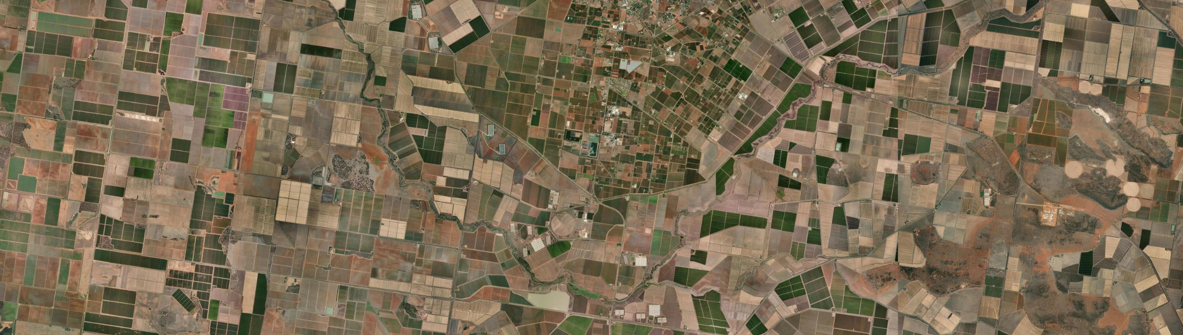 Aerial view of Hanwood, NSW