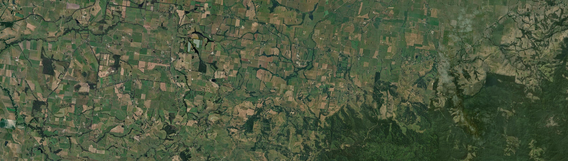 Aerial view of Ellinbank, VIC
