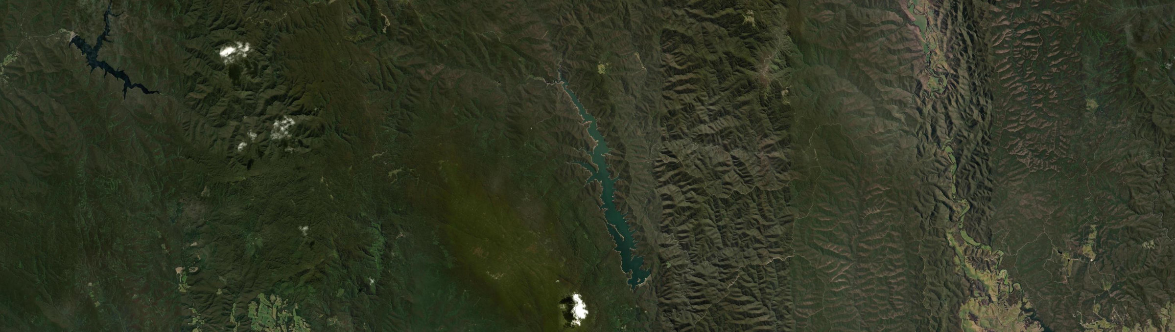Aerial view of Thomson (Baw Baw - Vic.), VIC