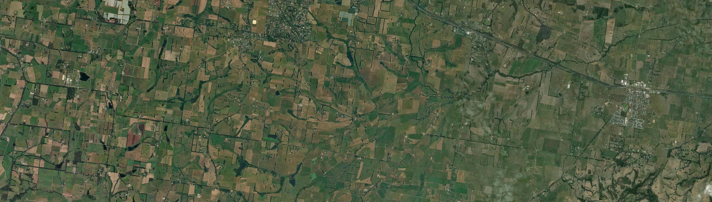Aerial view of Bona Vista, VIC