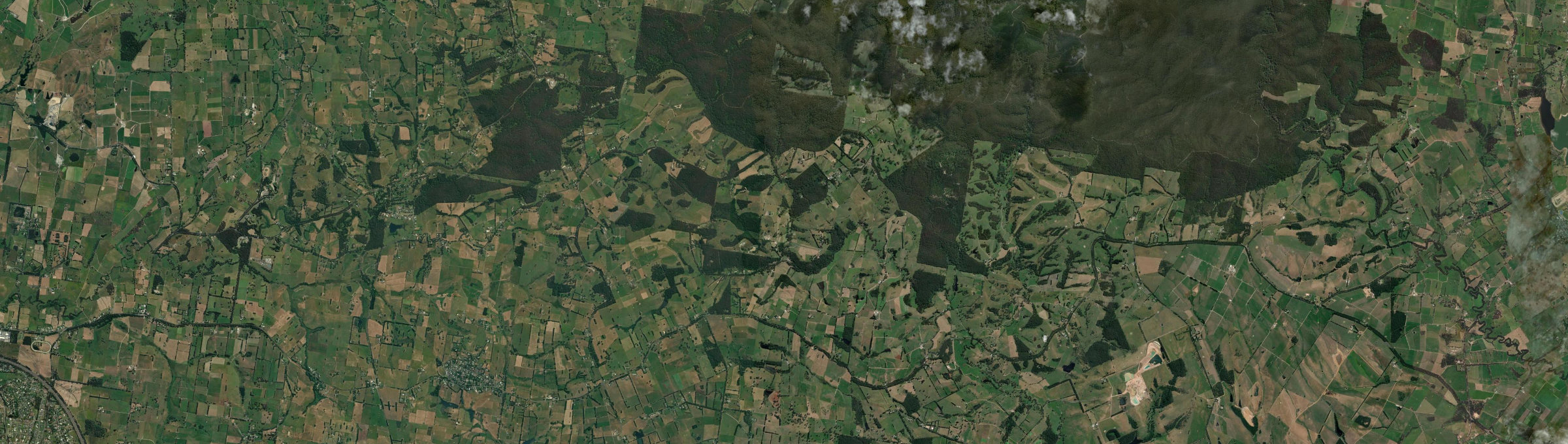Aerial view of Buln Buln East, VIC
