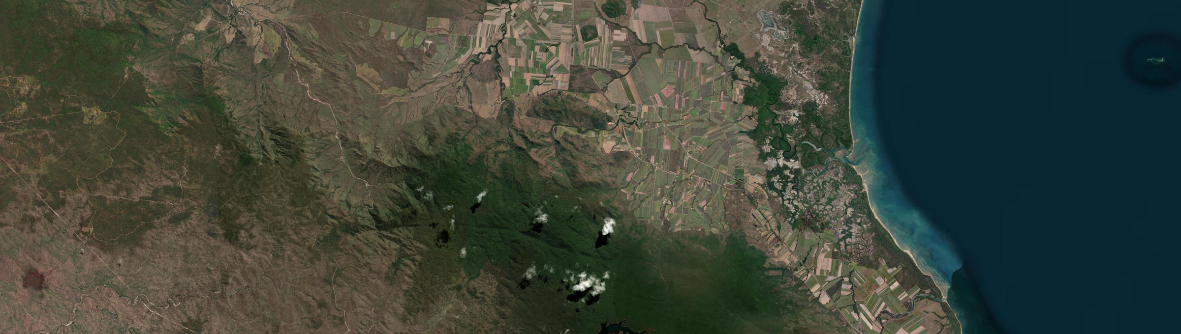 Aerial view of Yuruga, QLD