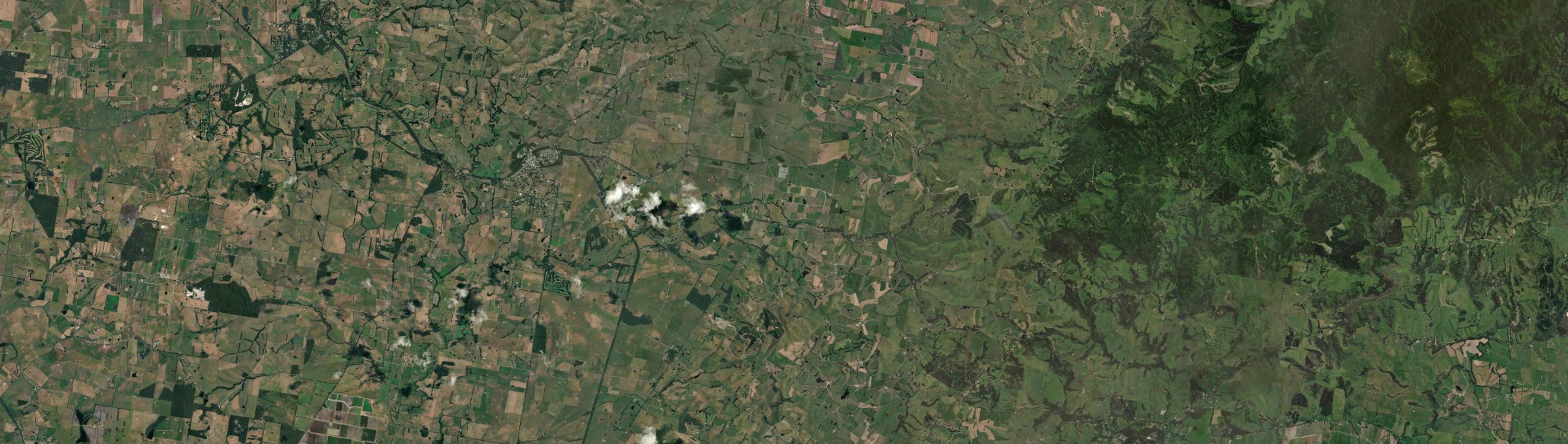 Aerial view of Stony Creek (South Gippsland - Vic.), VIC