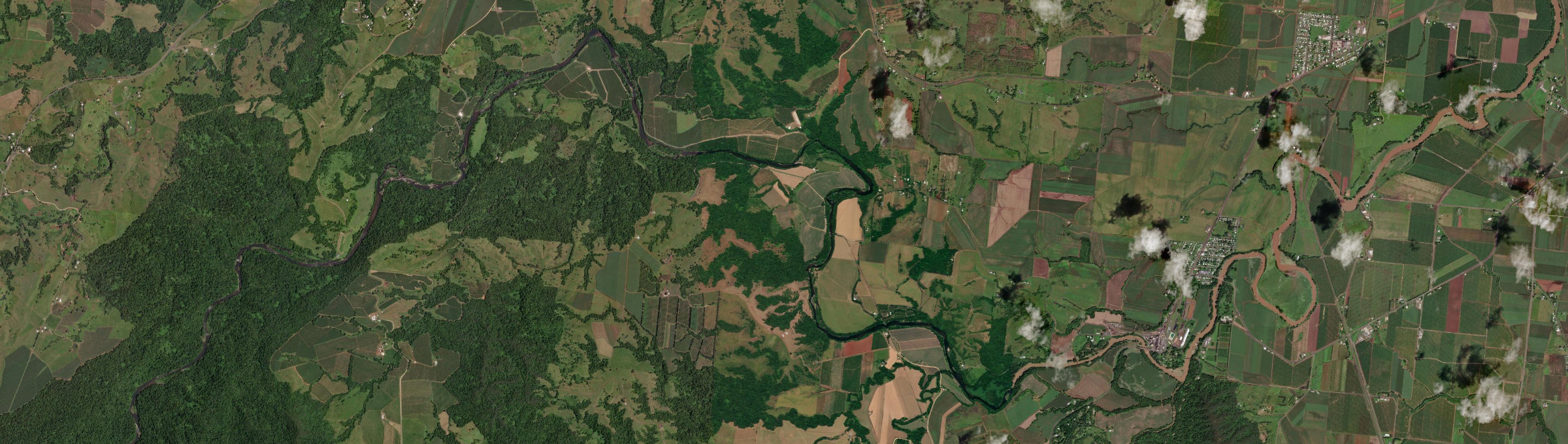 Aerial view of No 6 Branch, QLD