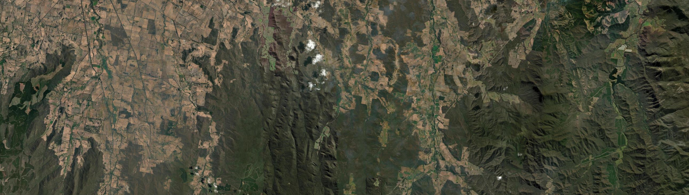 Aerial view of Myrrhee, VIC