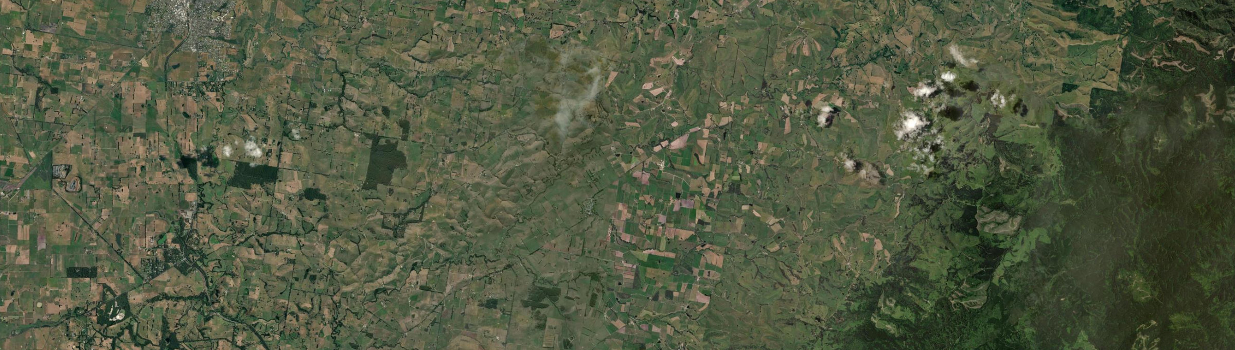 Aerial view of Dumbalk, VIC