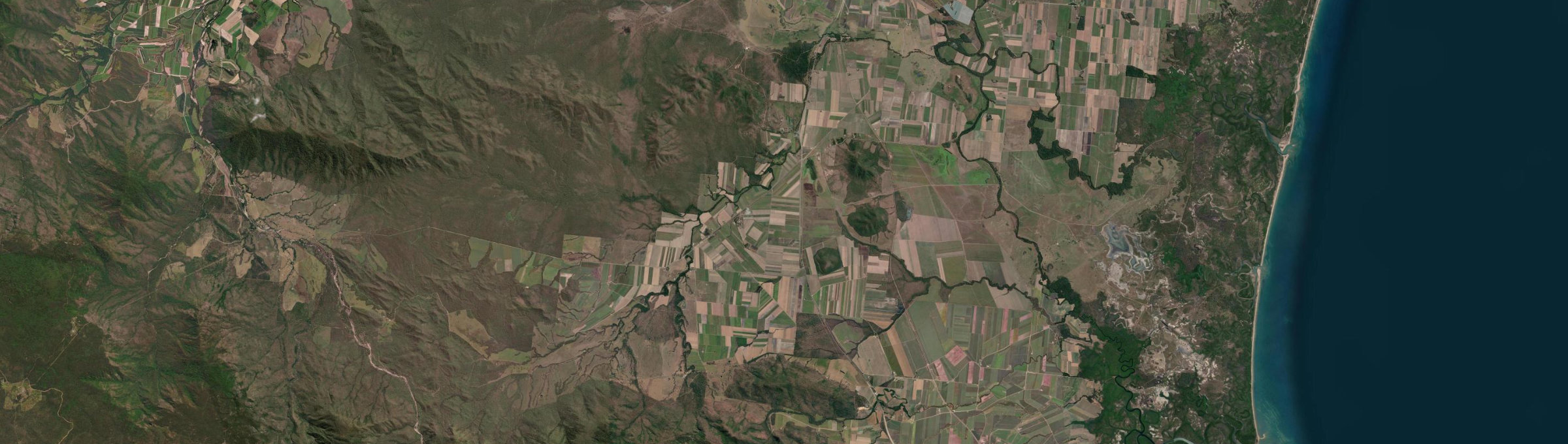 Aerial view of Helens Hill, QLD