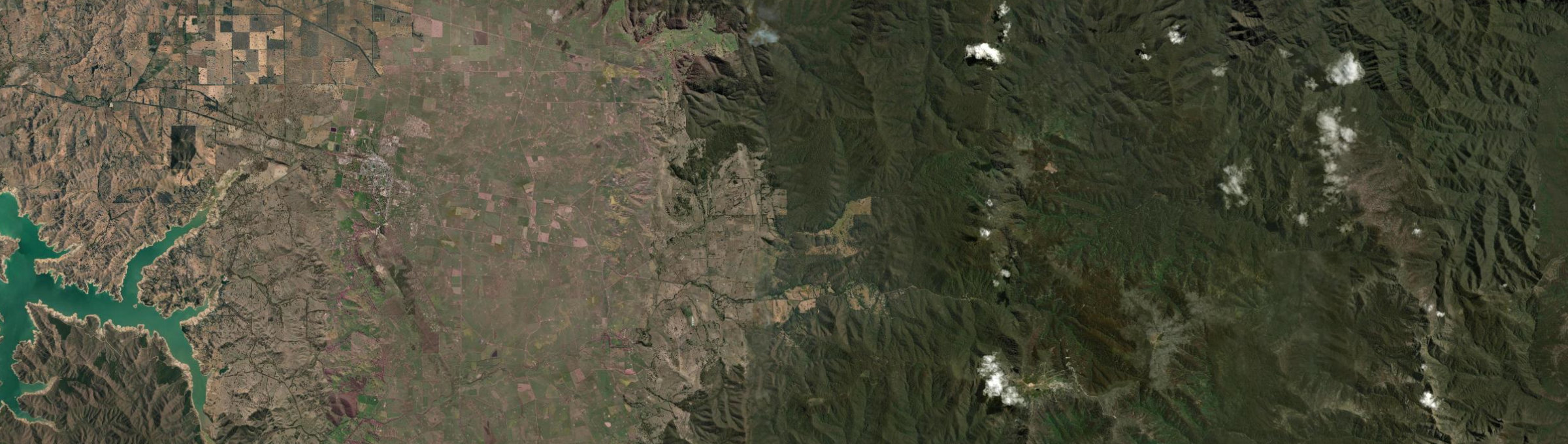 Aerial view of Merrijig (Mansfield - Vic.), VIC