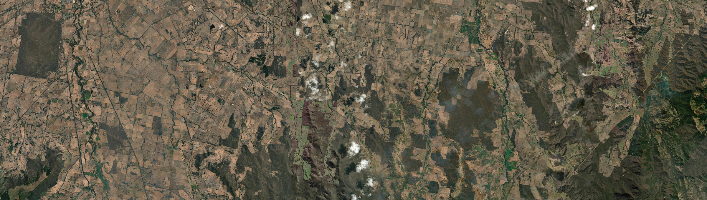 Aerial view of Greta South, VIC