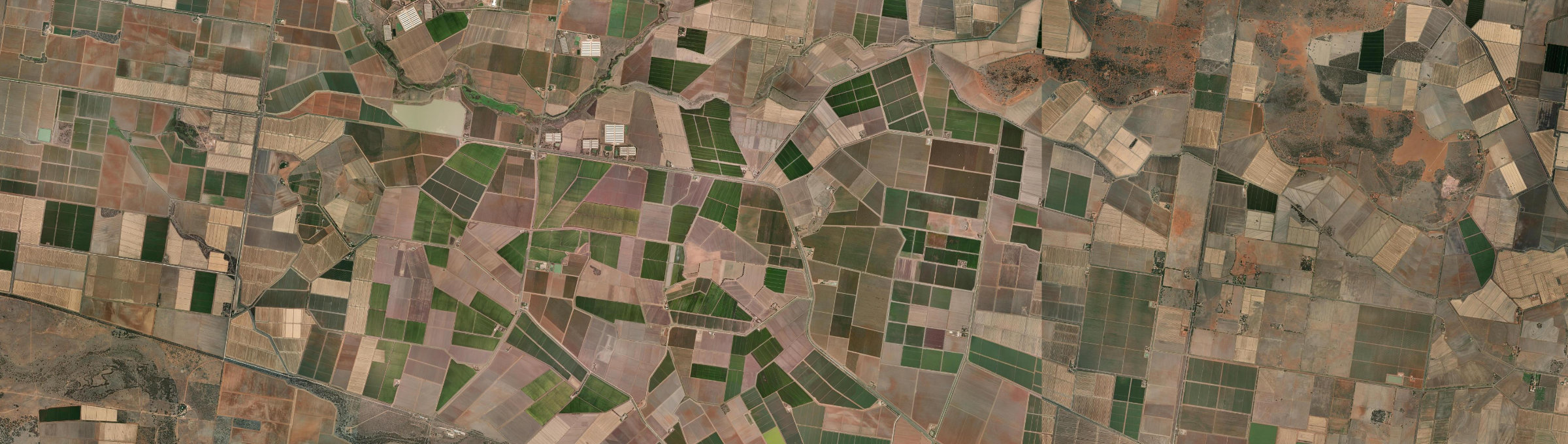 Aerial view of Kooba, NSW