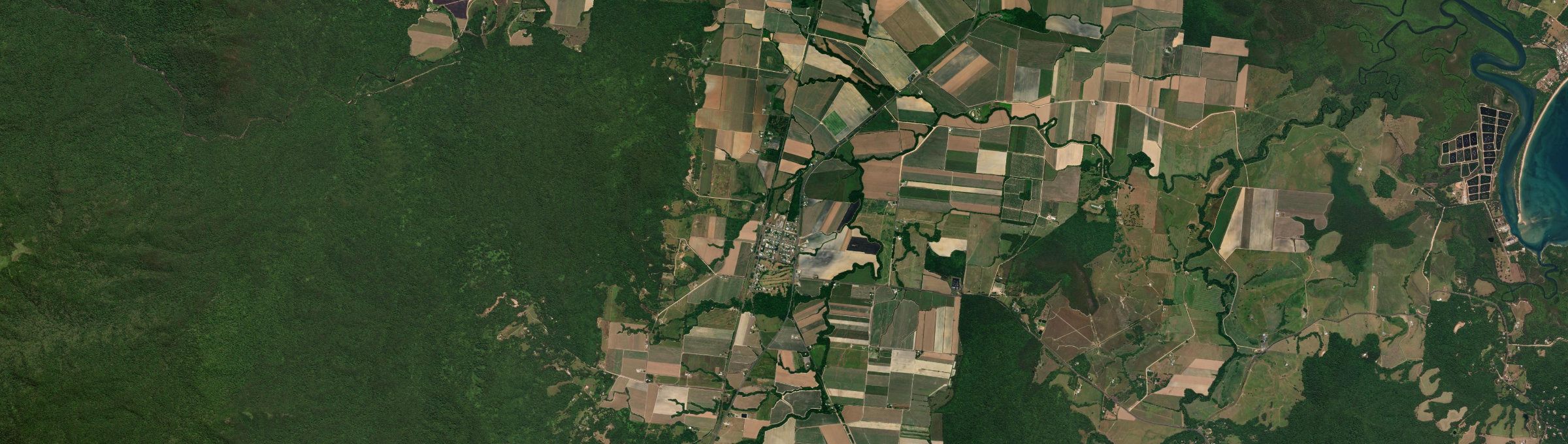 Aerial view of El Arish, QLD