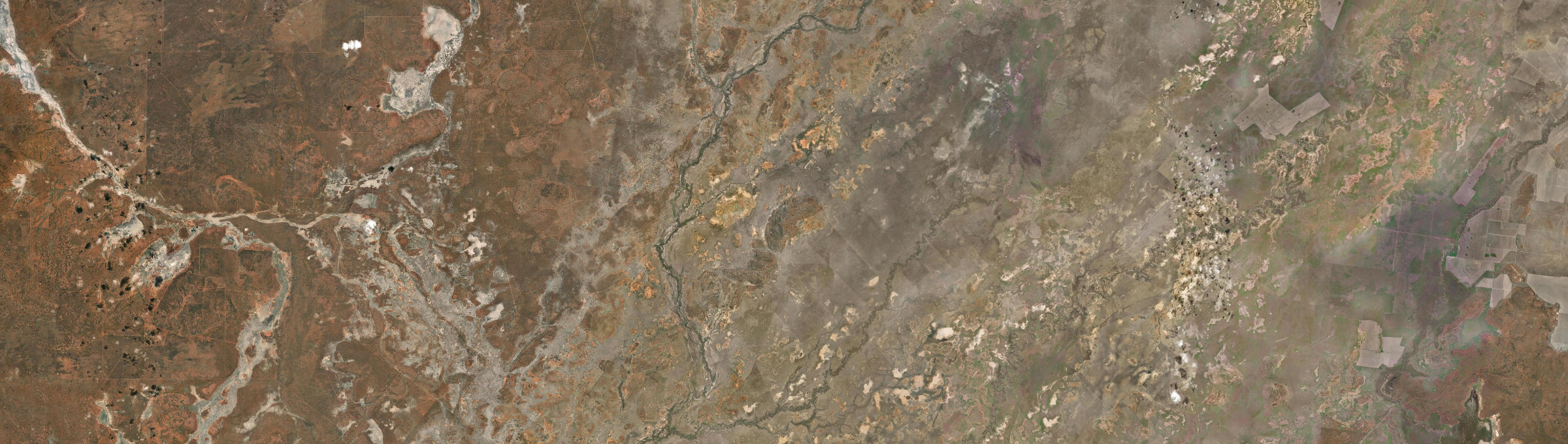 Aerial view of Collerina, NSW