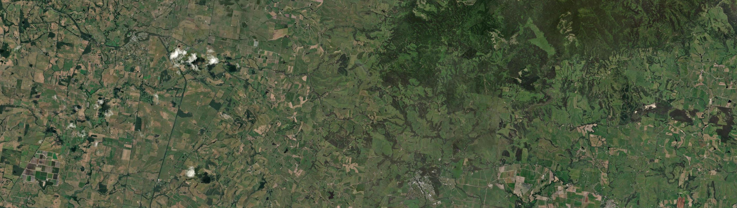 Aerial view of Foster North, VIC