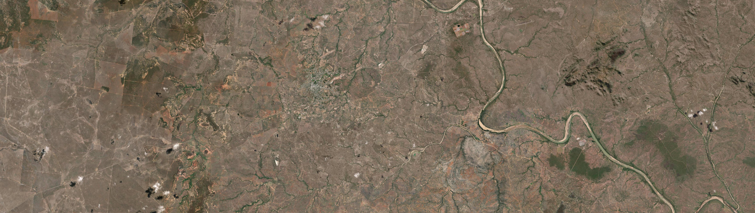 Aerial view of Broughton (Qld), QLD