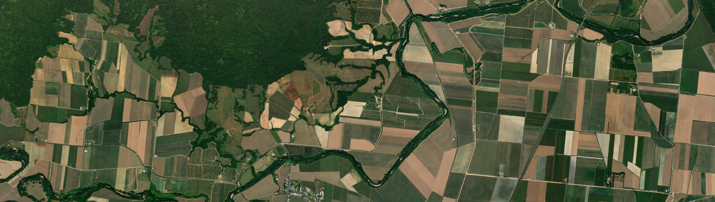 Aerial view of No 5 Branch, QLD