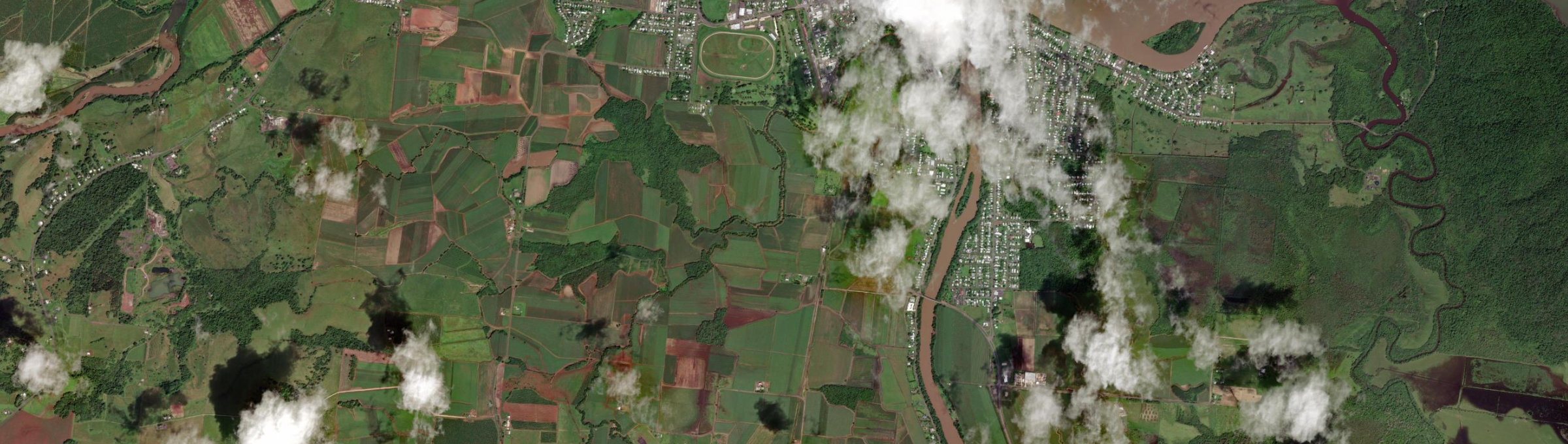 Aerial view of Mighell, QLD
