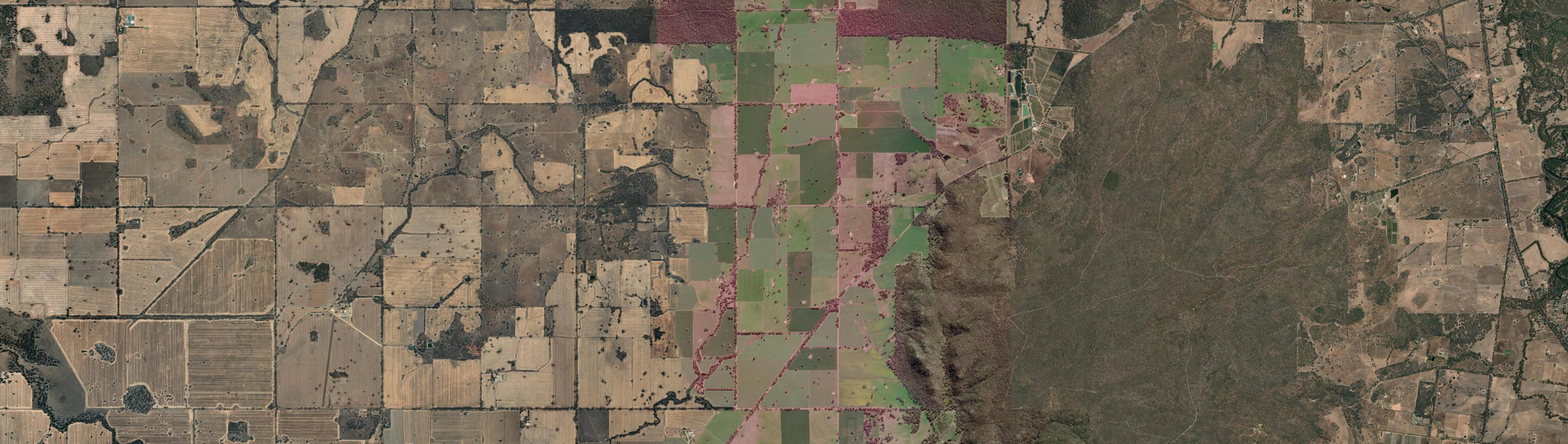 Aerial view of Boweya, VIC