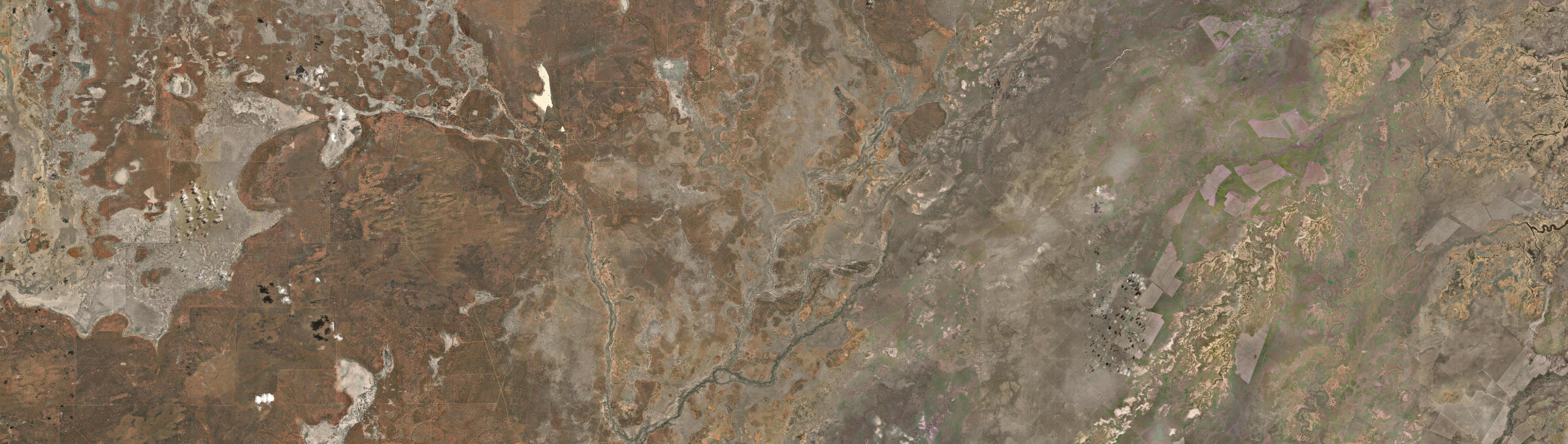 Aerial view of Weilmoringle, NSW