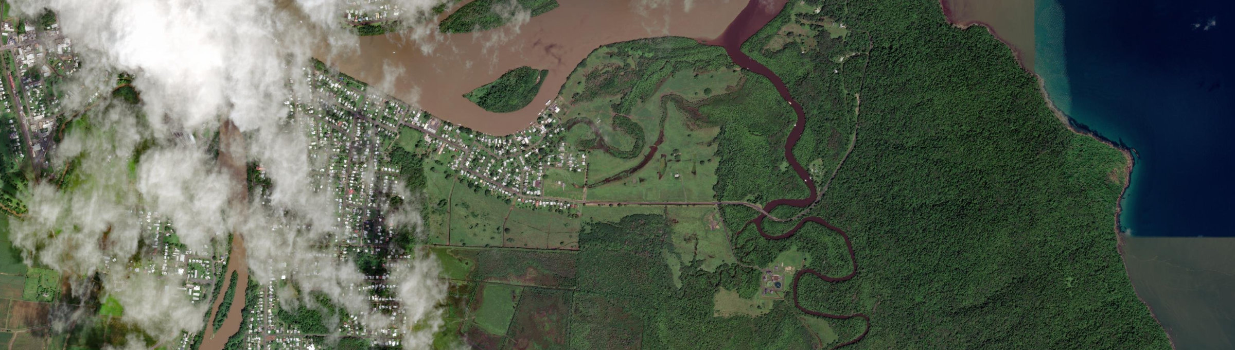 Aerial view of Webb, QLD