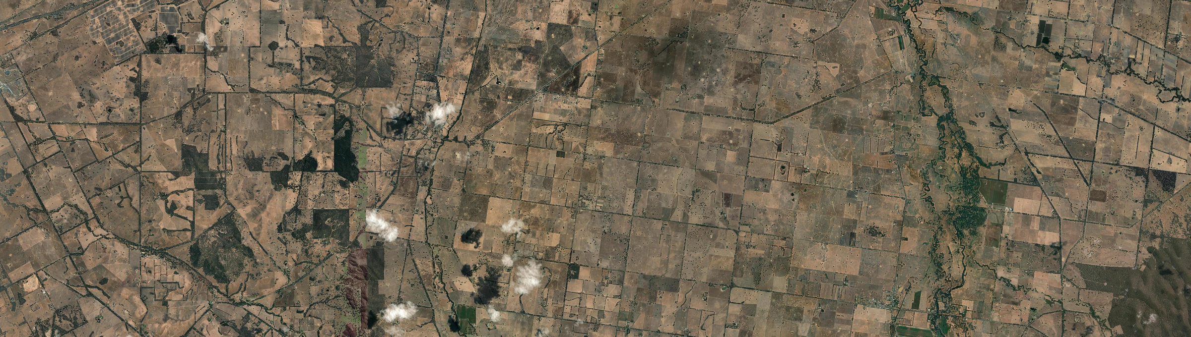 Aerial view of Greta (Vic.), VIC