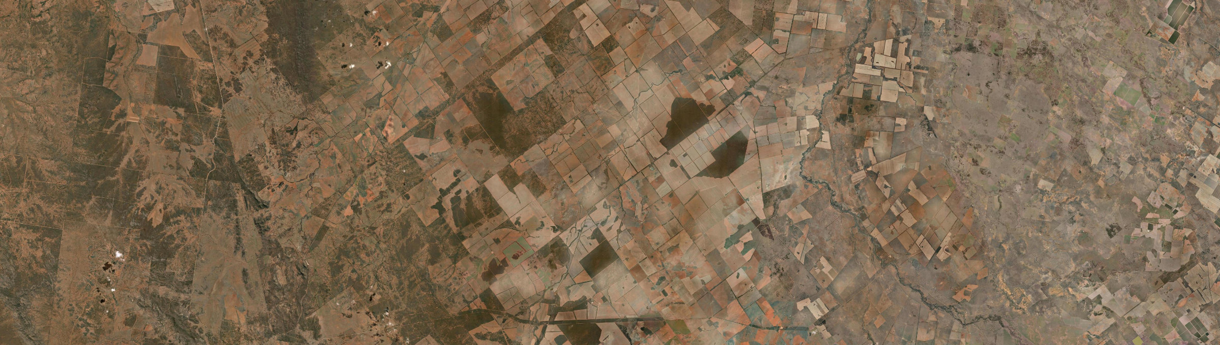 Aerial view of Honeybugle, NSW