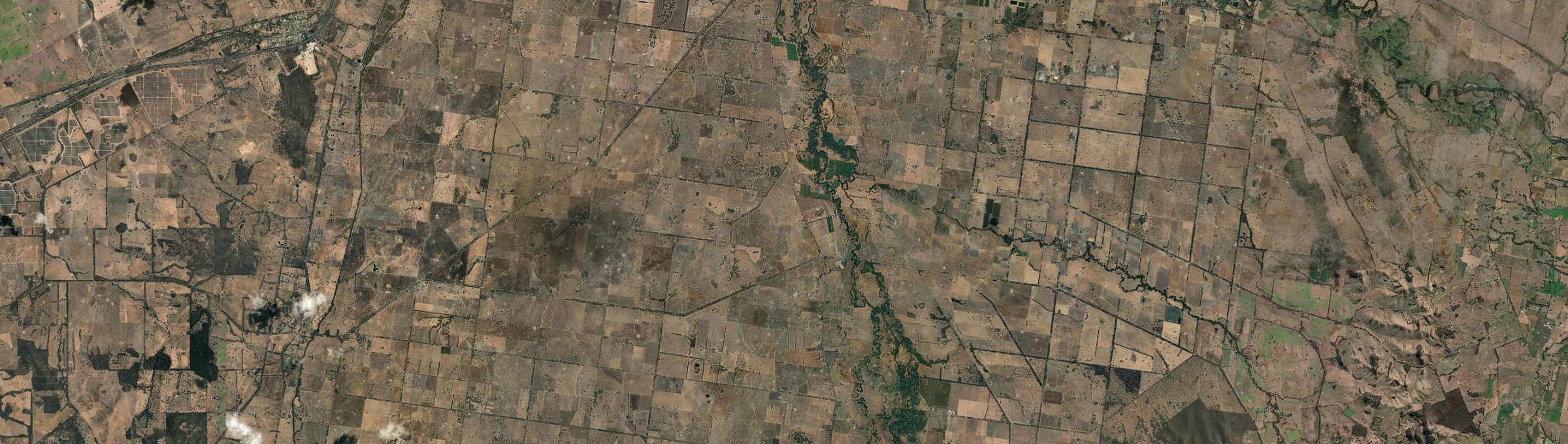Aerial view of Docker, VIC