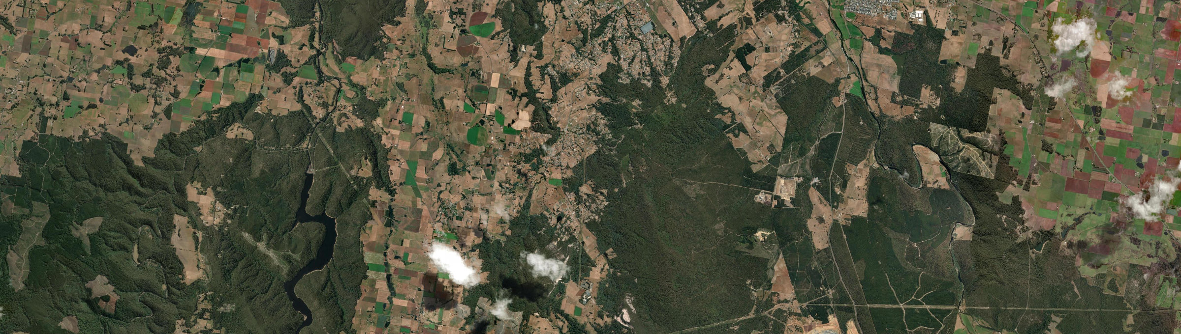 Aerial view of Acacia Hills (Tas.), TAS
