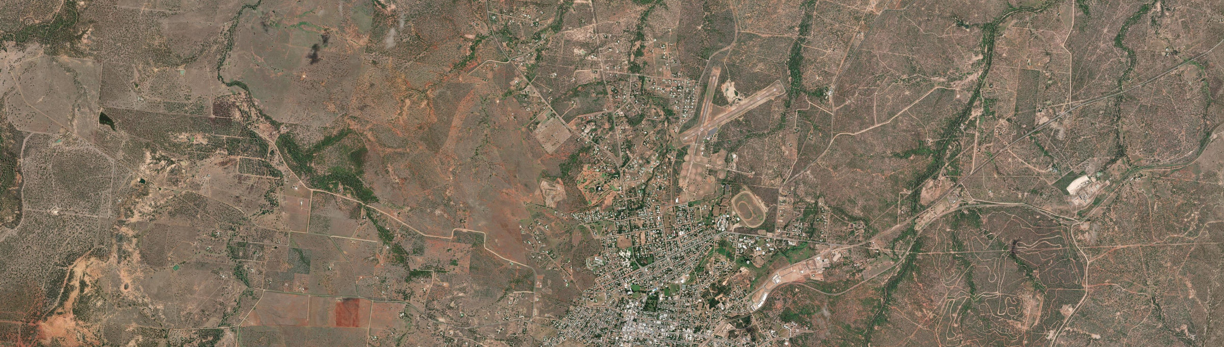Aerial view of Toll, QLD