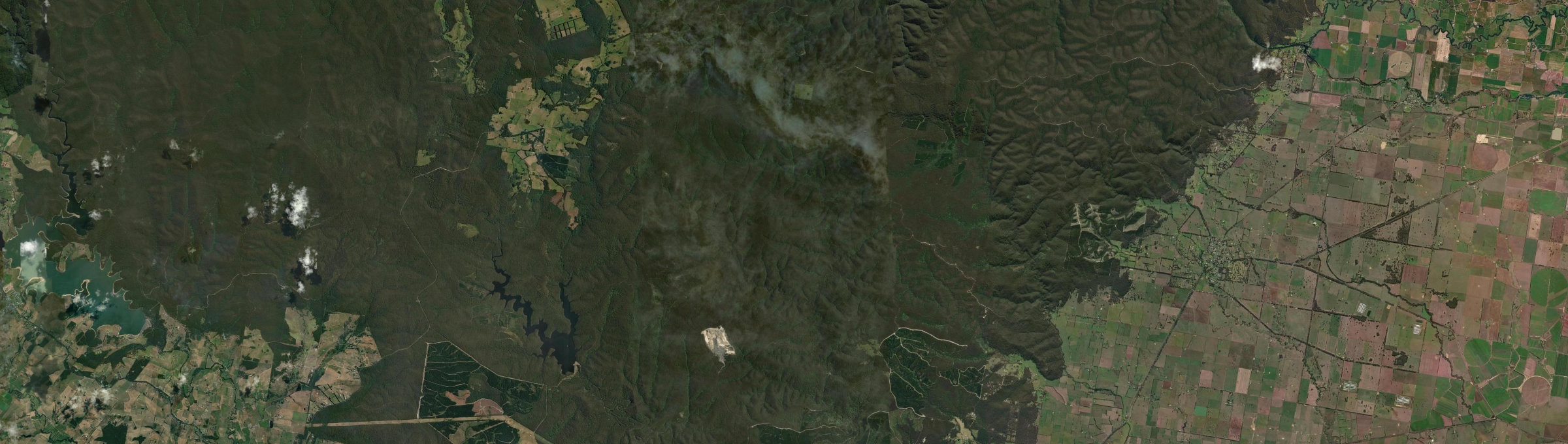 Aerial view of Boola, VIC