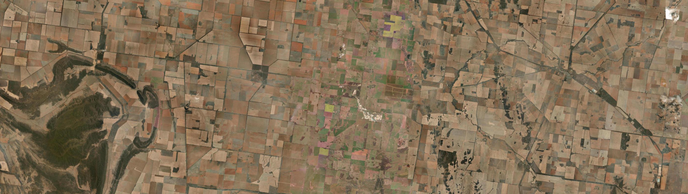 Aerial view of Kikoira, NSW