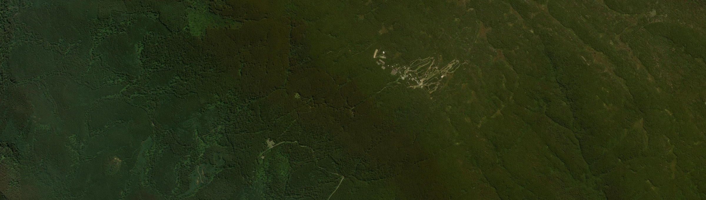 Aerial view of Baw Baw Village, VIC