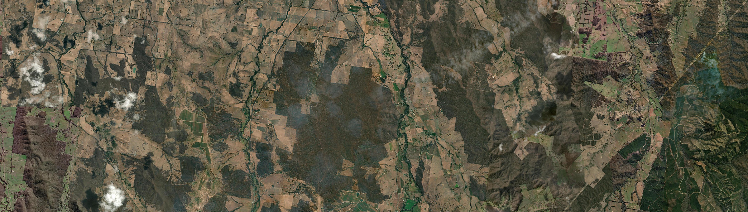 Aerial view of Edi, VIC