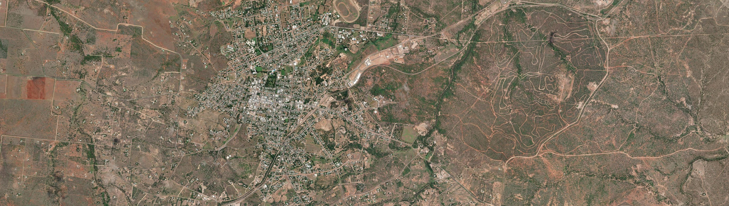 Aerial view of Queenton, QLD