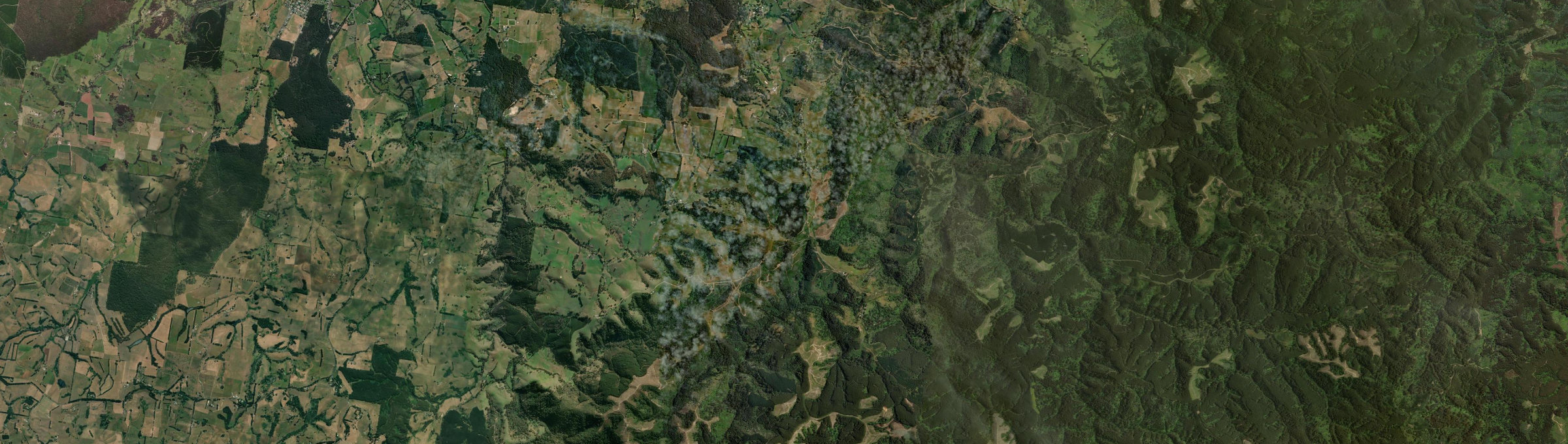 Aerial view of Budgeree, VIC
