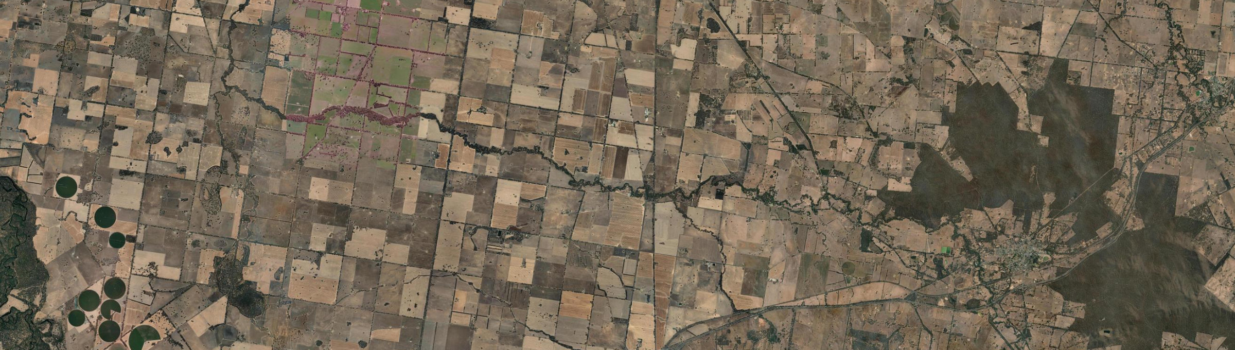Aerial view of Lilliput, VIC