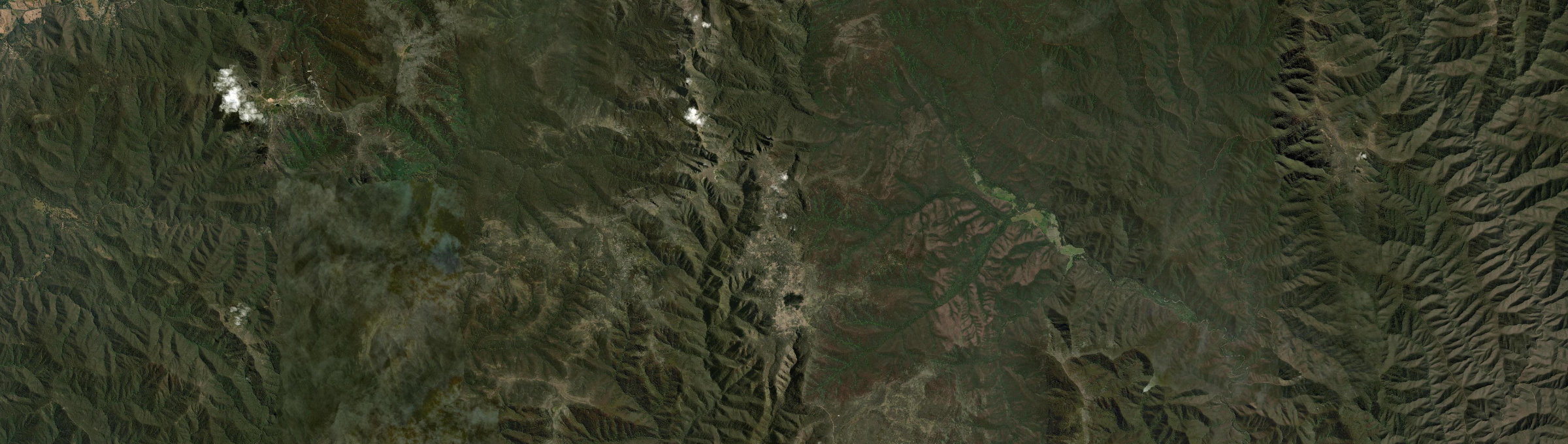Aerial view of Howitt Plains, VIC
