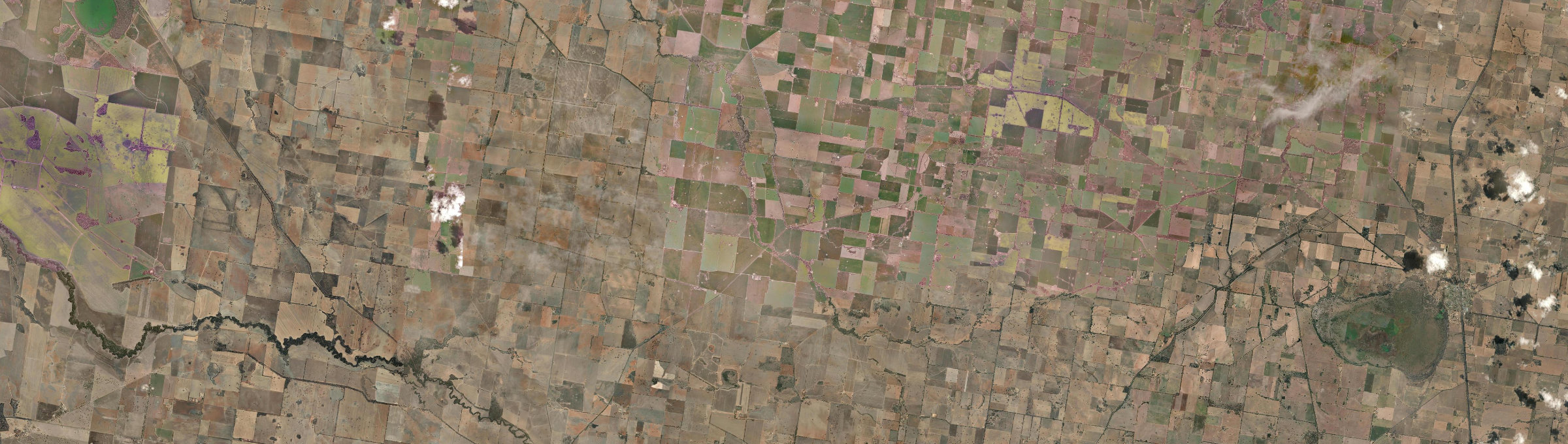 Aerial view of Urangeline East, NSW