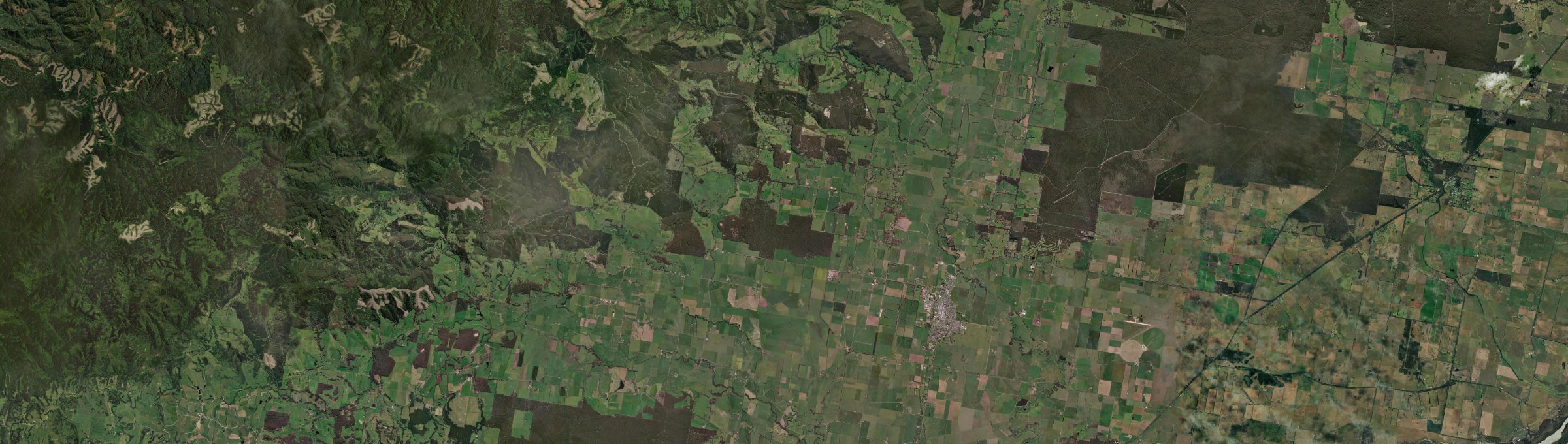 Aerial view of Devon North, VIC