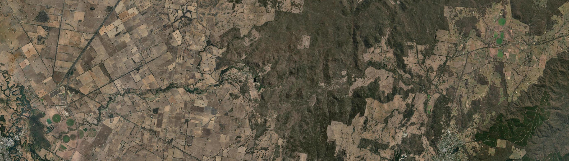 Aerial view of Eldorado, VIC