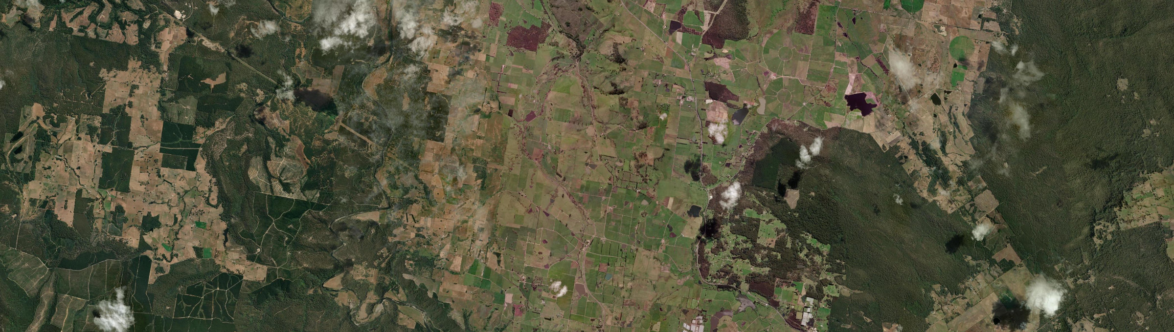 Aerial view of Moltema, TAS