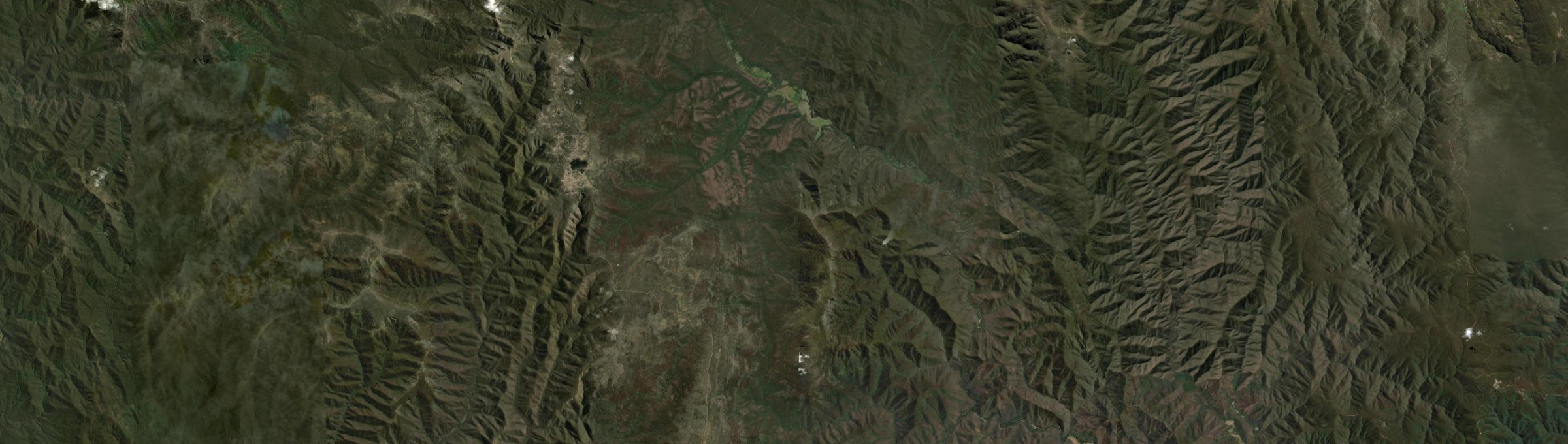 Aerial view of Billabong, VIC