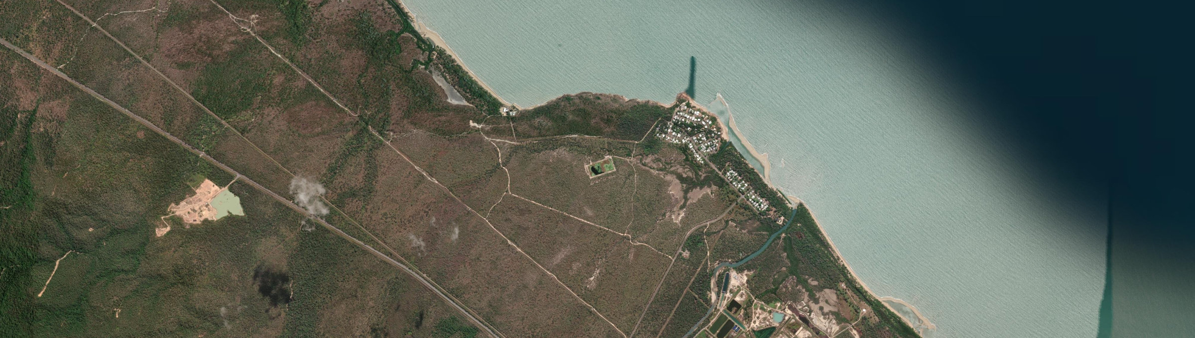 Aerial view of Toomulla, QLD