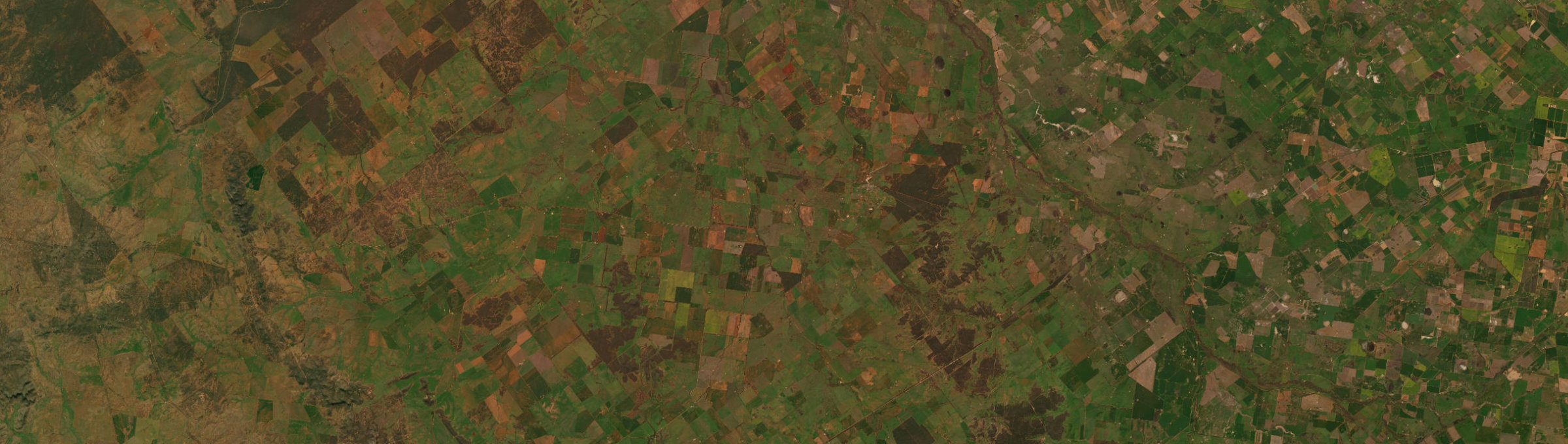 Aerial view of Tottenham (NSW), NSW