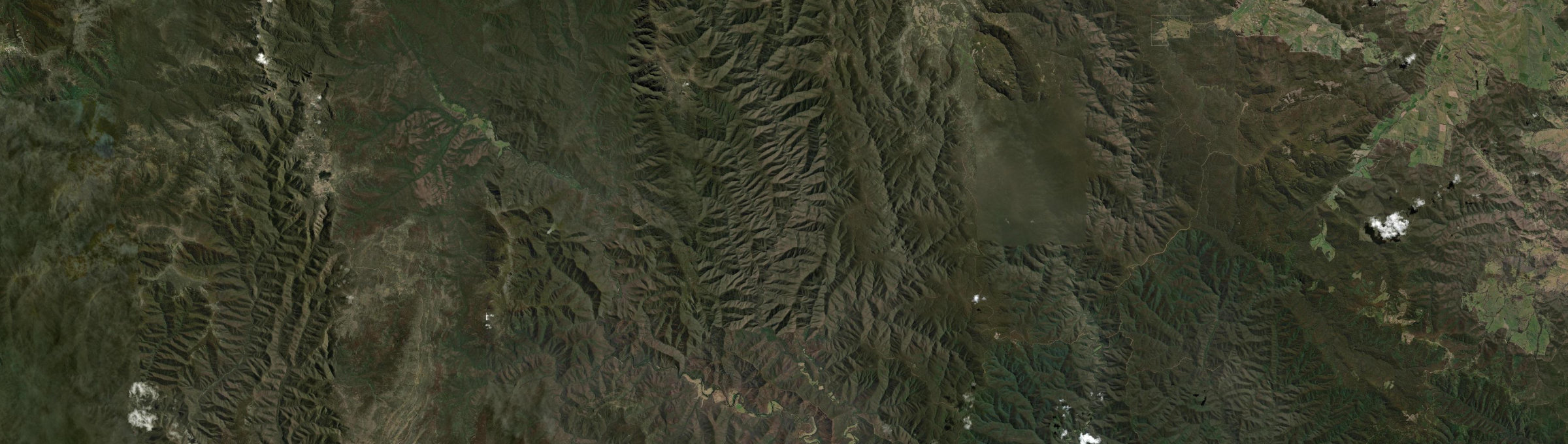 Aerial view of Wongungarra, VIC