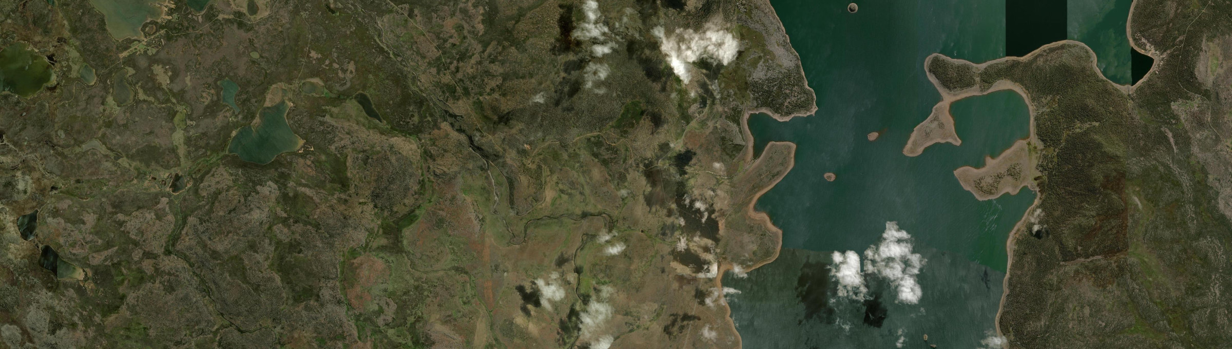 Aerial view of Liawenee, TAS