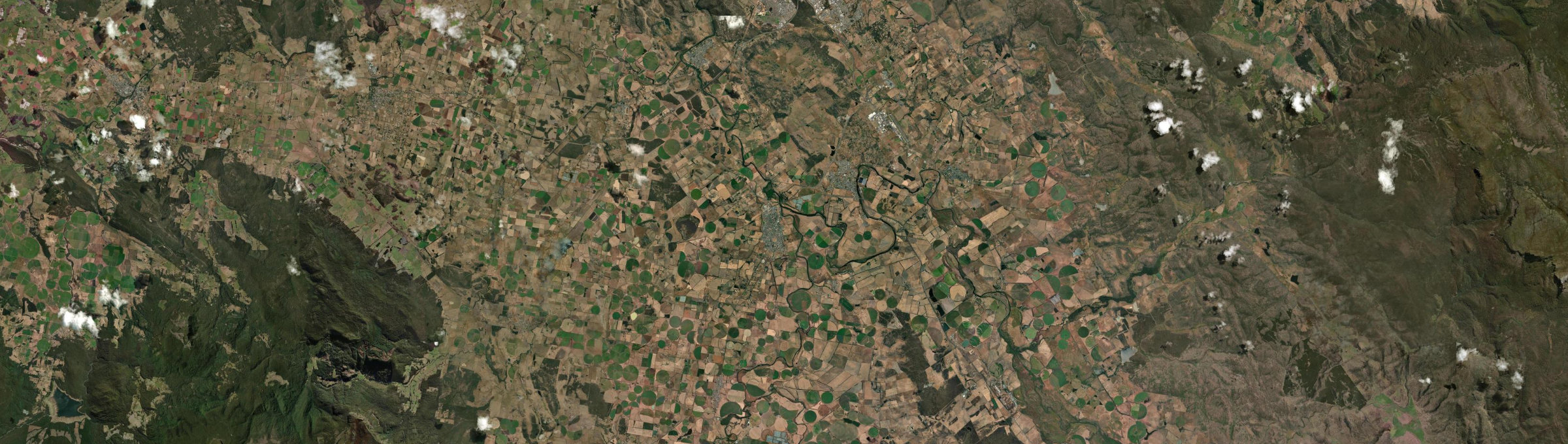 Aerial view of Longford (Tas.), TAS