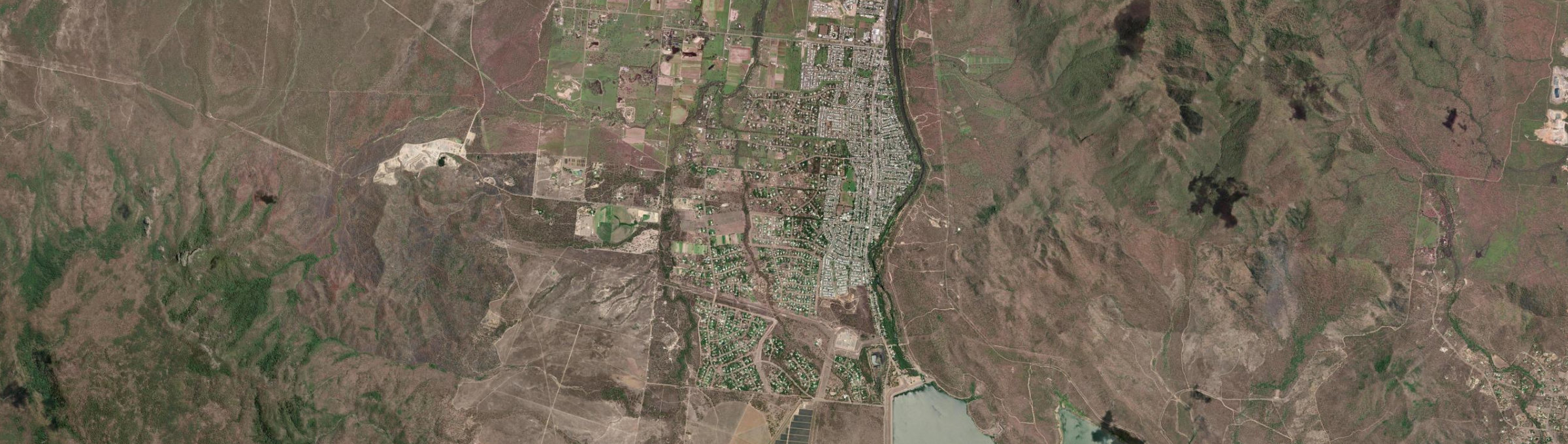 Aerial view of Kelso (Qld), QLD